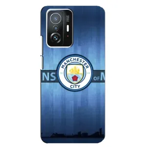 Силиконовые Чехлы принт Футбол на Xiaomi 11T / 11T Pro (ManCity)