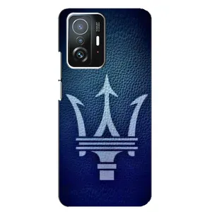 Чехлы с тематикой "Крутые машины" на Xiaomi 11T / 11T Pro (Лого Maserati)