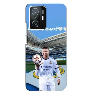 Чехол (TPU) с Футболистом на Xiaomi 11T / 11T Pro (Mbappe Real)