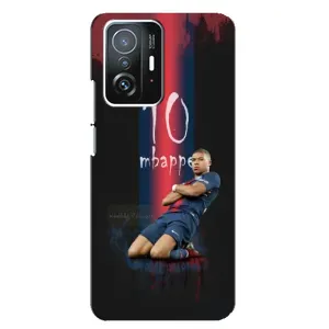 Чехол (TPU) с Футболистом на Xiaomi 11T / 11T Pro (MBAPPE 10)