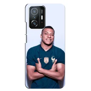 Чехол (TPU) с Футболистом на Xiaomi 11T / 11T Pro (Мбаппешичка)