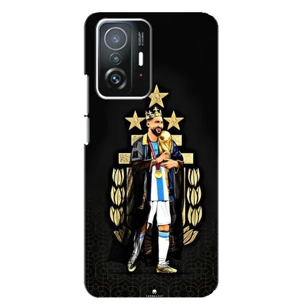 Чехол с рисунком «Месси король» для Xiaomi 11T / 11T Pro Чехол с рисунком «Месси король» для Xiaomi 11T / 11T Pro