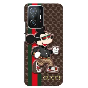 Чехлы Бренд GUCCI для Xiaomi 11T / 11T Pro (Маус Гуччи)