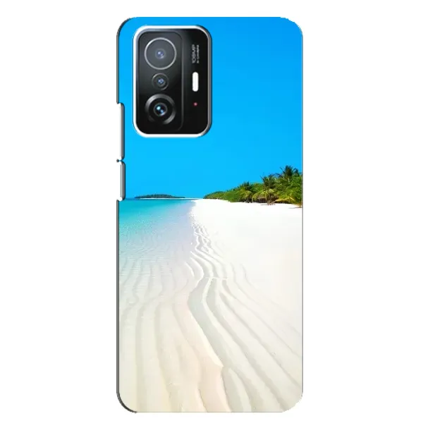Чехол с рисунком «Море песок» для Xiaomi 11T / 11T Pro Чехол с рисунком «Море песок» для Xiaomi 11T / 11T Pro