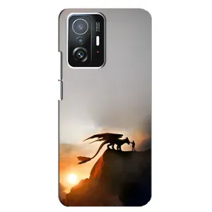 Чехол дракон Беззубик для Xiaomi 11T / 11T Pro (Мультиик Беззубик)