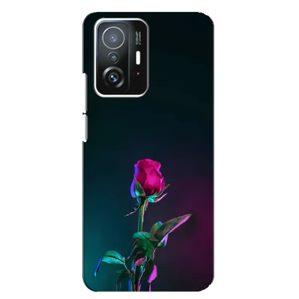 Чехол с рисунком «Ночная роза» для Xiaomi 11T / 11T Pro Чехол с рисунком «Ночная роза» для Xiaomi 11T / 11T Pro