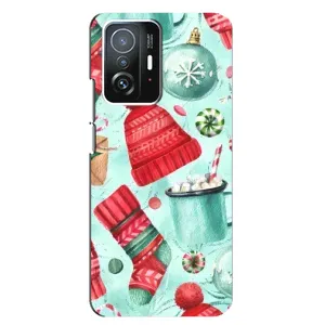 Чехол Санта Клаус для Xiaomi 11T / 11T Pro (Одежда)