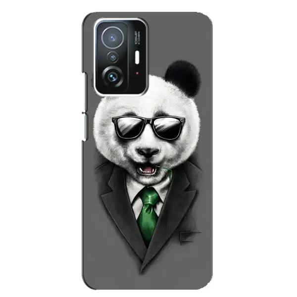 Чехол с рисунком «Панда в очках» для Xiaomi 11T / 11T Pro Чехол с рисунком «Панда в очках» для Xiaomi 11T / 11T Pro