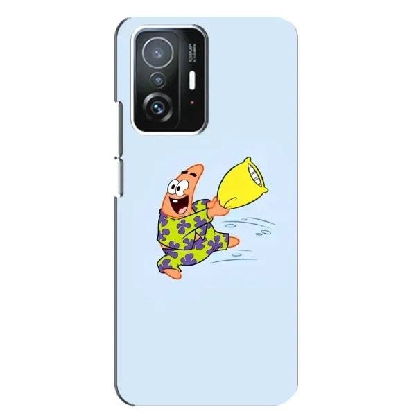 Чехол с рисунком «Патрик с подушкой» для Xiaomi 11T / 11T Pro Чехол с рисунком «Патрик с подушкой» для Xiaomi 11T / 11T Pro