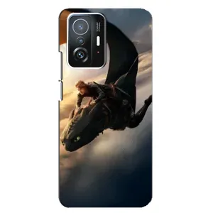 Чехол дракон Беззубик для Xiaomi 11T / 11T Pro (Полет Беззубика)