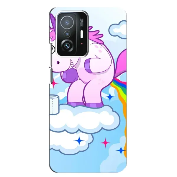 Чехол с рисунком «Радуга единорожка» для Xiaomi 11T / 11T Pro Чехол с рисунком «Радуга единорожка» для Xiaomi 11T / 11T Pro