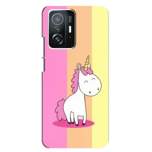 Чехол Unicorn на Xiaomi 11T / 11T Pro (Радужный Единорог)