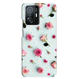 Чехлы с принтом Розочки для Xiaomi 11T / 11T Pro (Разные цветы)