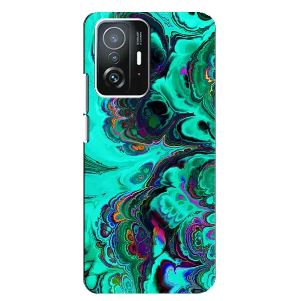 Чехол с рисунком «Салатный мрамор» для Xiaomi 11T / 11T Pro Чехол с рисунком «Салатный мрамор» для Xiaomi 11T / 11T Pro