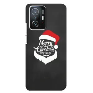 Чехол Санта Клаус для Xiaomi 11T / 11T Pro (Санта Крисмас)