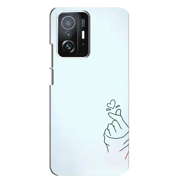 Чехол с рисунком «Сердце на голубом» для Xiaomi 11T / 11T Pro Чехол с рисунком «Сердце на голубом» для Xiaomi 11T / 11T Pro