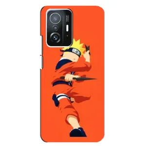 Чехлы с принтом Наруто на Xiaomi 11T / 11T Pro (Силуэт Наруто)