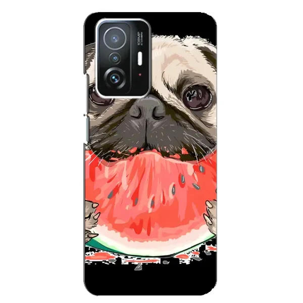 Чехол с рисунком «Смешной Мопс» для Xiaomi 11T / 11T Pro Чехол с рисунком «Смешной Мопс» для Xiaomi 11T / 11T Pro