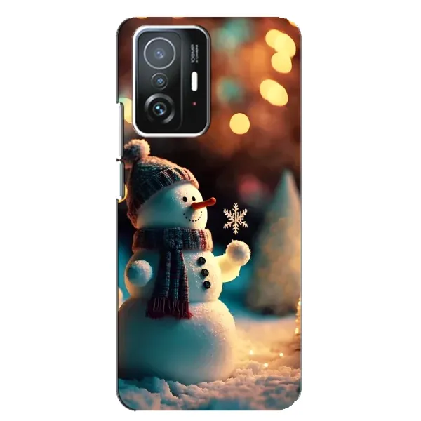 Чехол с рисунком «Снеговик праздничный» для Xiaomi 11T / 11T Pro Чехол с рисунком «Снеговик праздничный» для Xiaomi 11T / 11T Pro