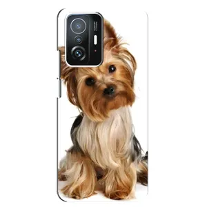 Чехол (ТПУ) Милые собачки для Xiaomi 11T / 11T Pro (Собака Терьер)