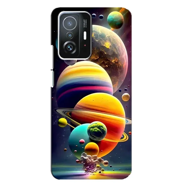 Чехол с рисунком «Солнечна система» для Xiaomi 11T / 11T Pro Чехол с рисунком «Солнечна система» для Xiaomi 11T / 11T Pro
