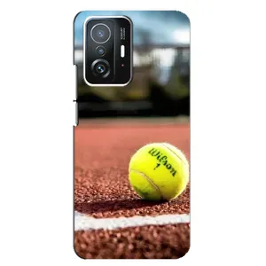Чохли з прінтом Спортивна тематика для Xiaomi 11T / 11T Pro (Тенісний корт)