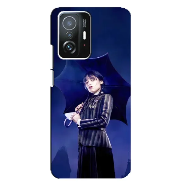 Чехол с рисунком «Уэнсдей с зонтом» для Xiaomi 11T / 11T Pro Чехол с рисунком «Уэнсдей с зонтом» для Xiaomi 11T / 11T Pro