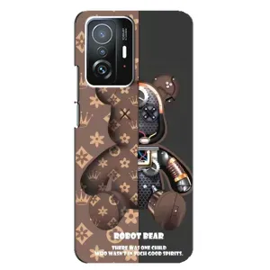 Силиконовый чехол для Xiaomi 11T / 11T Pro (Медмедь Луи Виттон)