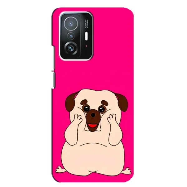 Чехол с рисунком «Веселый Мопсик» для Xiaomi 11T / 11T Pro Чехол с рисунком «Веселый Мопсик» для Xiaomi 11T / 11T Pro