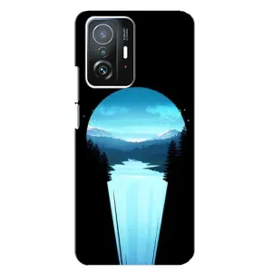 Літній Чохол на Xiaomi 11T / 11T Pro (Синій Водоспад)