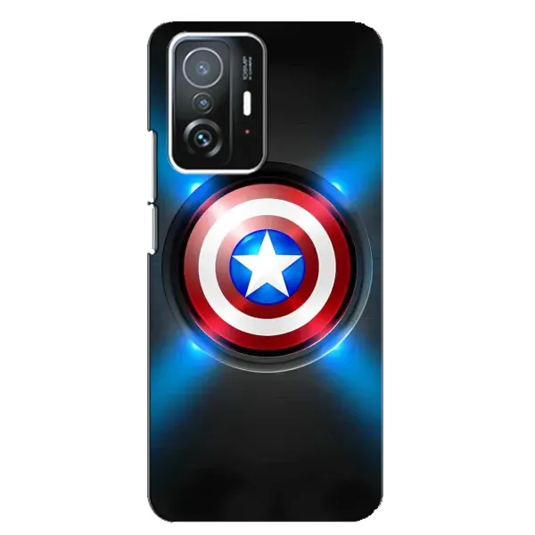 Чехол с рисунком «Яркий Щит Капитана» для Xiaomi 11T / 11T Pro Чехол с рисунком «Яркий Щит Капитана» для Xiaomi 11T / 11T Pro