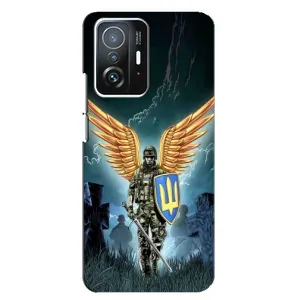Патріотичний Чохол для Xiaomi 11T / 11T Pro (ЗСУ з крильми)
