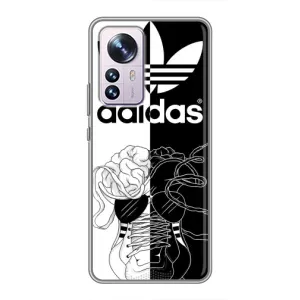 Чохол с стилі "Адідас" для Сяомі 12 / 12х (Adidas шнурки)