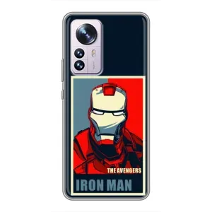 Чехол Супергерой Железный человек на Xiaomi 12 / 12X (Art Iron man)