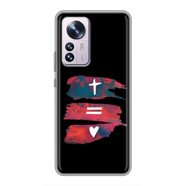 Чехол с рисунком «Атрибутика» для Xiaomi 12 / 12X Чехол с рисунком «Атрибутика» для Xiaomi 12 / 12X