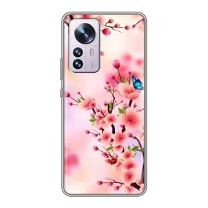 Чохол з картинкою Сакури на Xiaomi 12 / 12X (Метелики на сакурі)