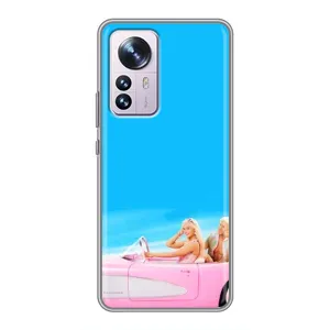 Силіконовый Чохол Барбі фільм на Xiaomi 12 / 12X (Барбі і Кен)