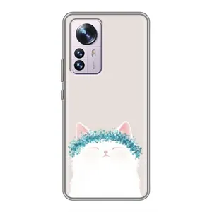 Чохол на тематику: Коти для Xiaomi 12 / 12X (Білий котик)