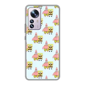 Чехлы с Патриком на Xiaomi 12 / 12X (Боб и Патрик)