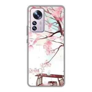 Чехол с принтом САКУРЫ на Xiaomi 12 / 12X (Чайная церемония)