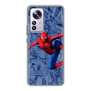 Силиконовый Чехол для Xiaomi 12 / 12X (Человек Паук)