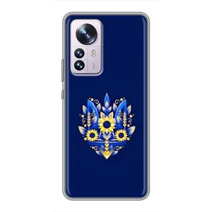 Чохол Укр Символіка для Xiaomi 12 / 12X (Квітучий Герб)