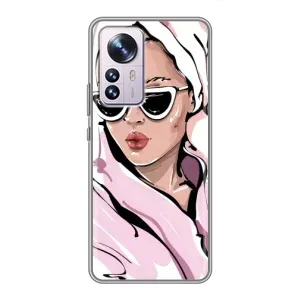 Чохол з картинкою Модні Дівчата Xiaomi 12 / 12X (Дівчина в халаті)
