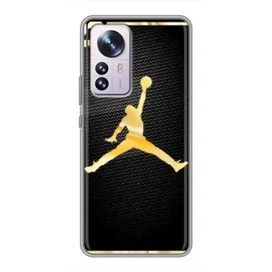 Силіконовый Чохол Nike Air Jordan на Сяомі 12 / 12х (Джордан 23)