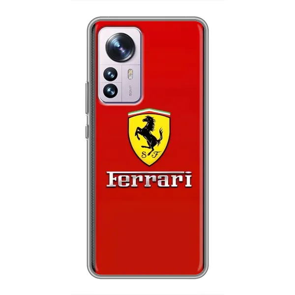 Чехол с рисунком «Ferrari Logo» для Xiaomi 12 / 12X Чехол с рисунком «Ferrari Logo» для Xiaomi 12 / 12X