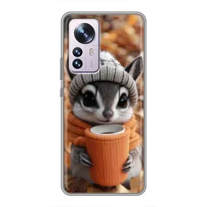 Друкований чохол 'Звірята з кавою' для Xiaomi 12 / 12X