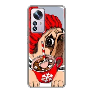 Бампер для Xiaomi 12 / 12X з картинкою "Песики" (Сумний собака)