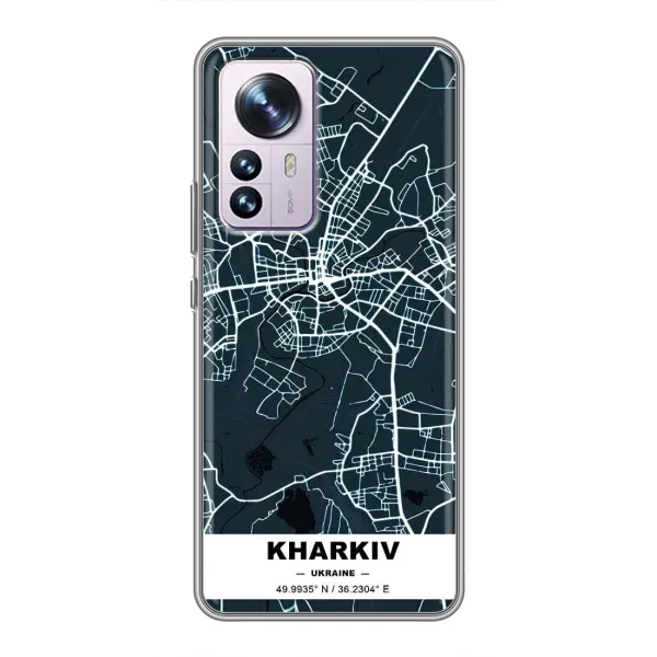 Чехол с рисунком «Харьков» для Xiaomi 12 / 12X Чехол с рисунком «Харьков» для Xiaomi 12 / 12X