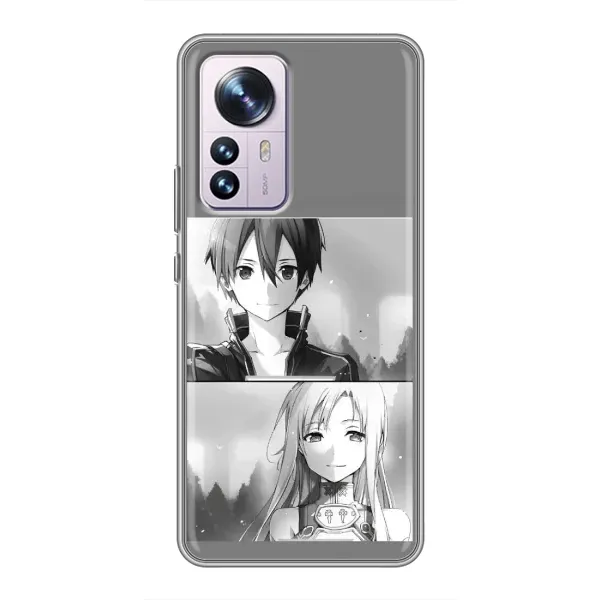 Чехол с рисунком «Кирито-Асуна» для Xiaomi 12 / 12X Чехол с рисунком «Кирито-Асуна» для Xiaomi 12 / 12X