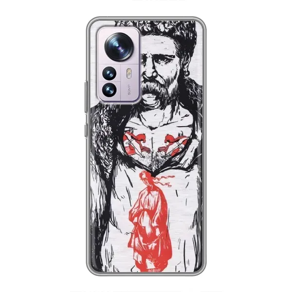 Чехол с рисунком «Кобзарь» для Xiaomi 12 / 12X Чехол с рисунком «Кобзарь» для Xiaomi 12 / 12X
